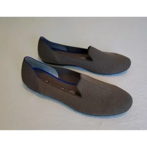 ROTHYS Women's The Loafer Retired Mocha Color Flats Size 8.5 Neutral Minimal