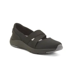 RYKA Black Endless Mary Jane Slip On Sneakers
