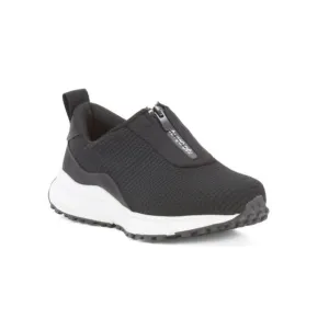 RYKA Black Wide Width Jumpstart Slipon Sneakers