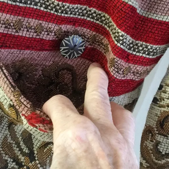 SAG HARBOR/ BOHO BROCADE TAPESTRY JACKET/NEW