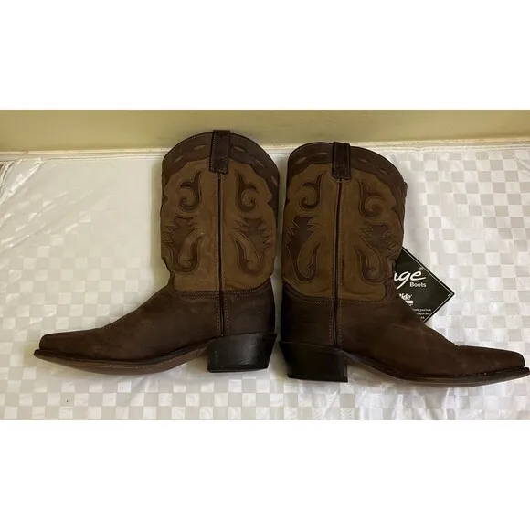Sage by Abilene Two Toned Western Cowboy Boots  Men’s Size 9 Style#4740