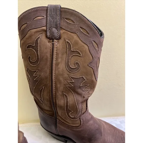 Sage by Abilene Two Toned Western Cowboy Boots  Men’s Size 9 Style#4740