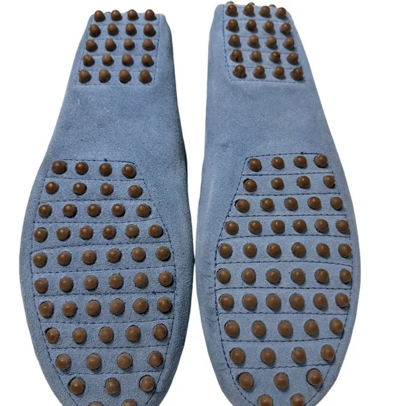 Saks Fifth Avenue Lt. Blue Loafers Size 13