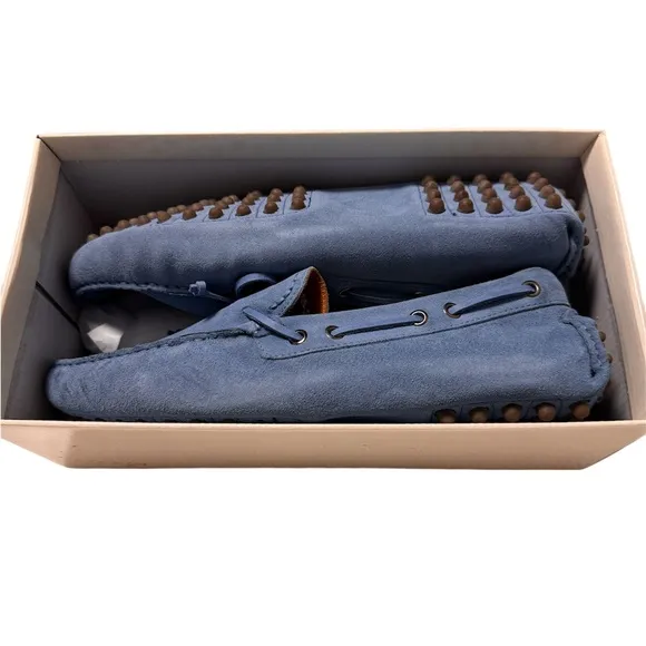 Saks Fifth Avenue Lt. Blue Loafers Size 13