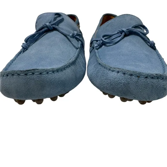Saks Fifth Avenue Lt. Blue Loafers Size 13