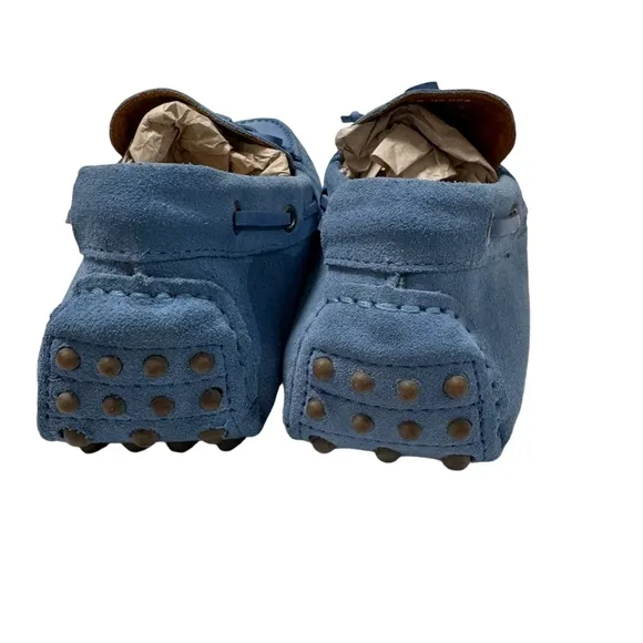 Saks Fifth Avenue Lt. Blue Loafers Size 13