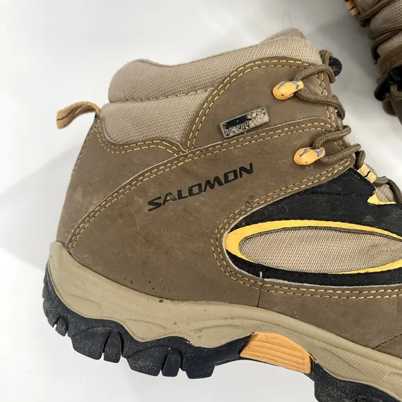 Salomon Elios Mens XCR All Terrain Shoes Boots Sz 6 Waterproof Hiking Walking