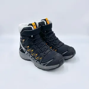 Salomon XA Pro 3D Mid Winter Waterproof Black Hiking Boots Kids size 2