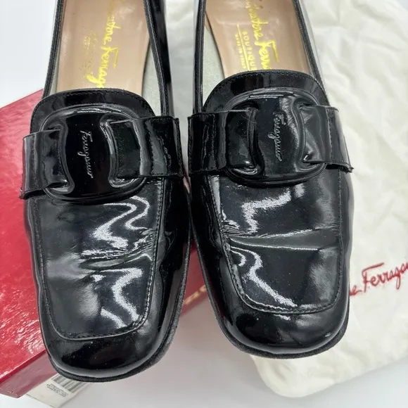 Salvatore Ferragamo Heeled Loafers