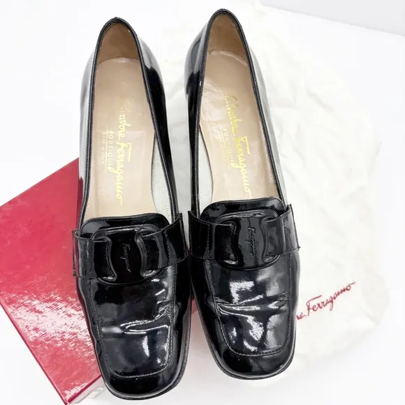 Salvatore Ferragamo Heeled Loafers