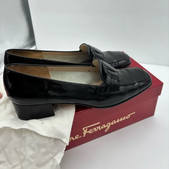 Salvatore Ferragamo Heeled Loafers