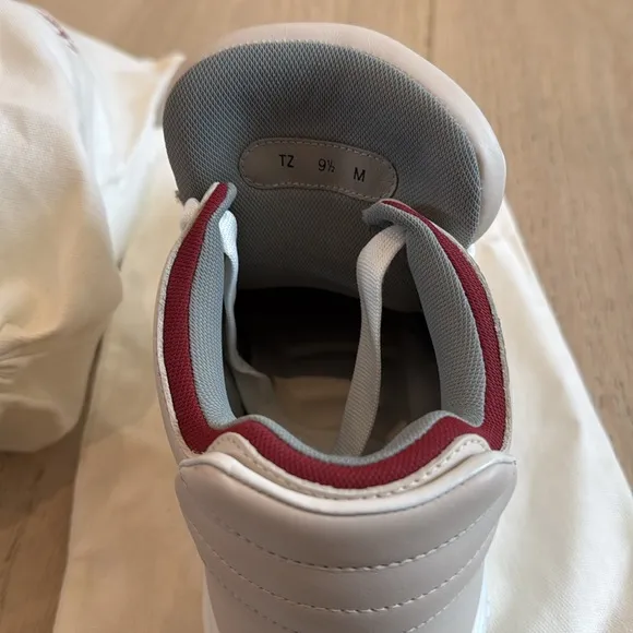 Salvatore Ferragamo Mid-Cut Gancini Outline Sneakers in Size 9.5M