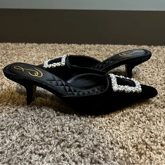 Sam Edelman Brit Luster 2 Kitten Heels, Size 6 1/2