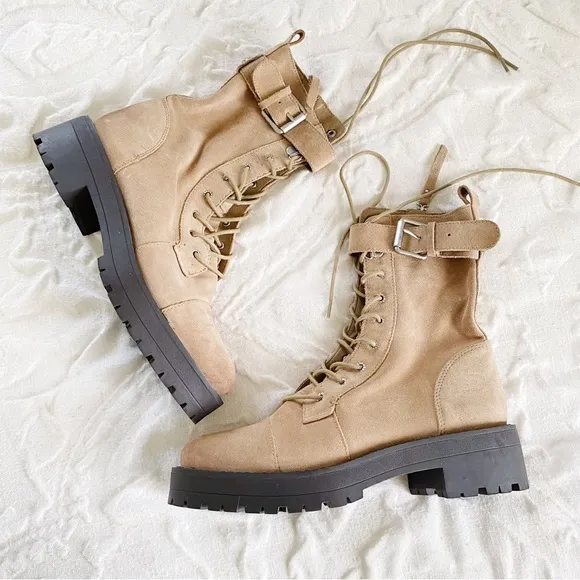 Sam Edelman Junip CombatBoot New $150