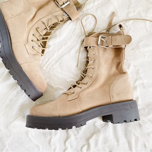 Sam Edelman Junip CombatBoot New $150