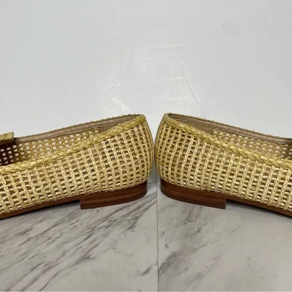 Sam Edelman Lowell Natural Raffia Loafer 11M