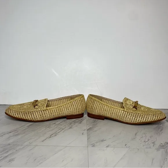 Sam Edelman Lowell Natural Raffia Loafer 11M
