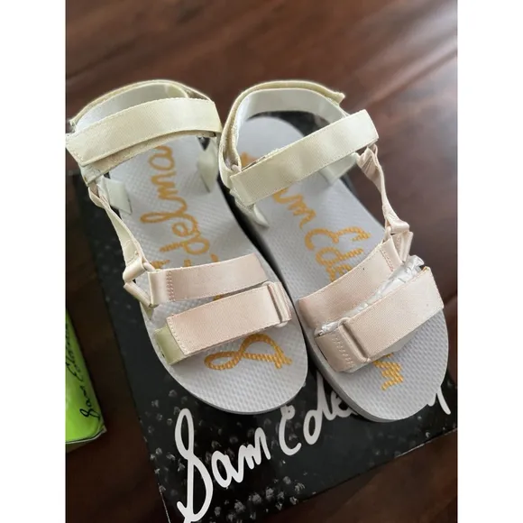 Sam Edelman Platform Adjustable Strap Sandals 6 1/2M