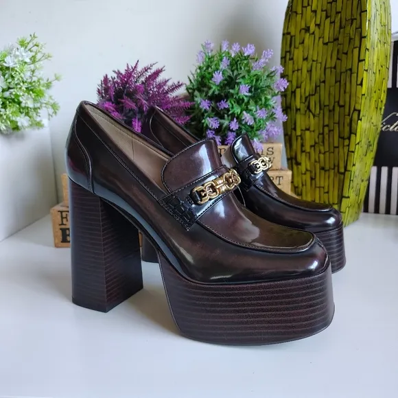 Sam Edelman Rowe Platform Loafer Size 8.5 | Brown