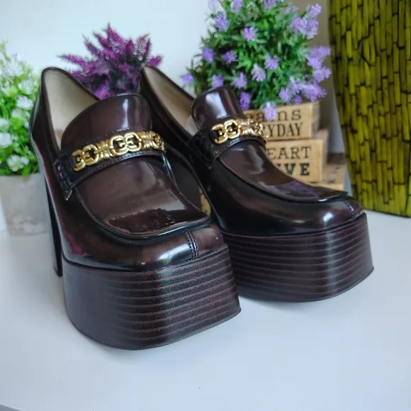 Sam Edelman Rowe Platform Loafer Size 8.5 | Brown
