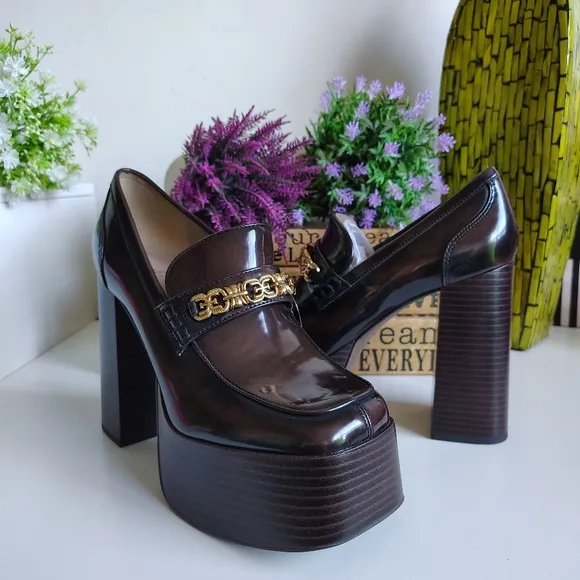 Sam Edelman Rowe Platform Loafer Size 8.5 | Brown
