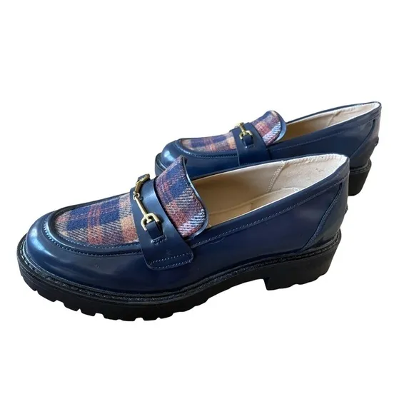 Sam Edelman Tully Kids Lug Sole Loafers Girls Size 4