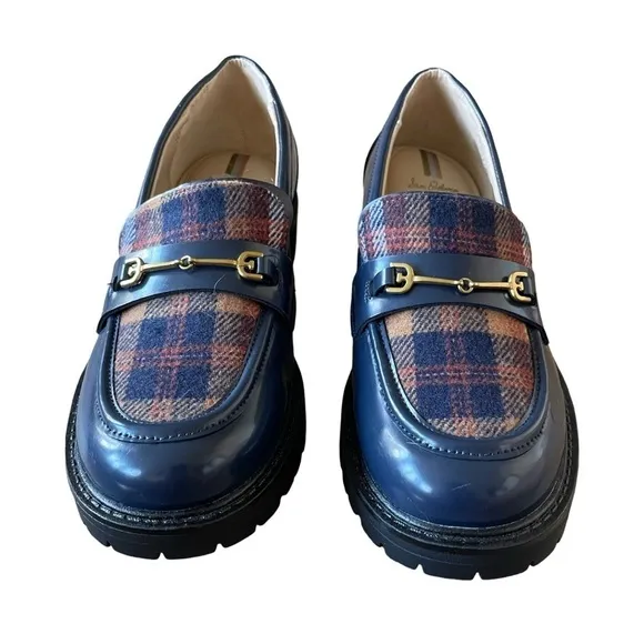 Sam Edelman Tully Kids Lug Sole Loafers Girls Size 4