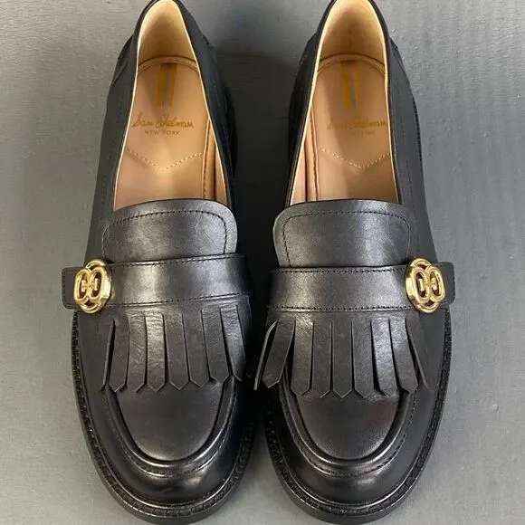 Sam Edelman Women's Charlie Slip On Kiltie Loafer Flats size 7.5
