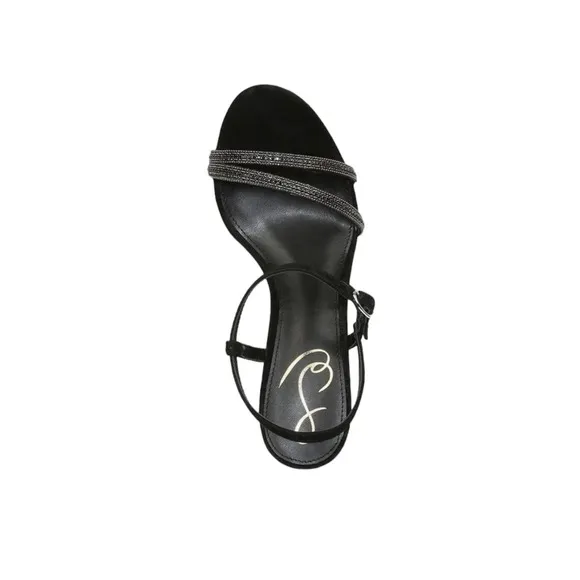 Sam Edelman Women's Daisie Embellished Strappy Sandals Black Size 8