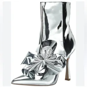Sam Edelman Women's Esmae Ankle Metallic Boot