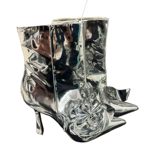 Sam Edelman Women's Esmae Ankle Metallic Boot