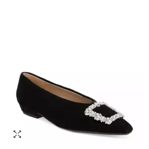 Sam Edelman Women's Janina Luster Embellished Slip On Flats