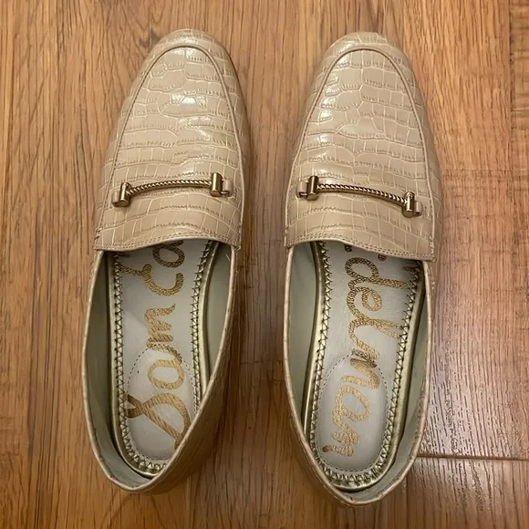 Sam Edelman Women's Loraine cream Loafer Slip On Flats Size 8