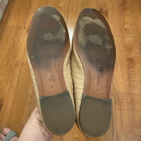 Sam Edelman Women's Loraine cream Loafer Slip On Flats Size 8