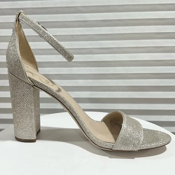 🌸SAM EDELMAN🌸 Yaro Ankle Strap Sandal Heel Size: 10.5