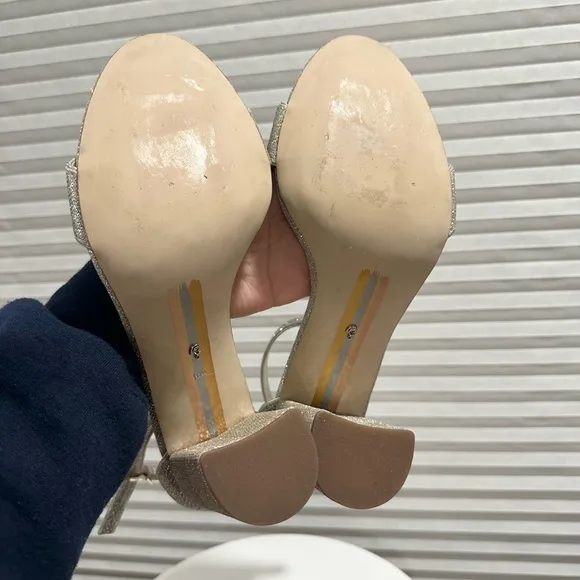 🌸SAM EDELMAN🌸 Yaro Ankle Strap Sandal Heel Size: 10.5