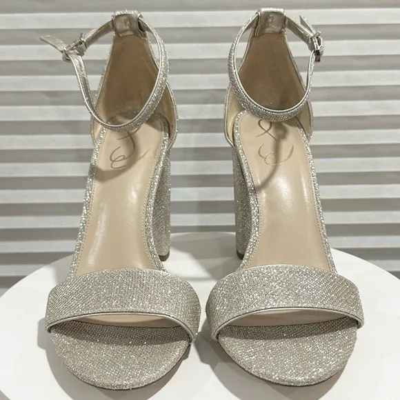 🌸SAM EDELMAN🌸 Yaro Ankle Strap Sandal Heel Size: 10.5