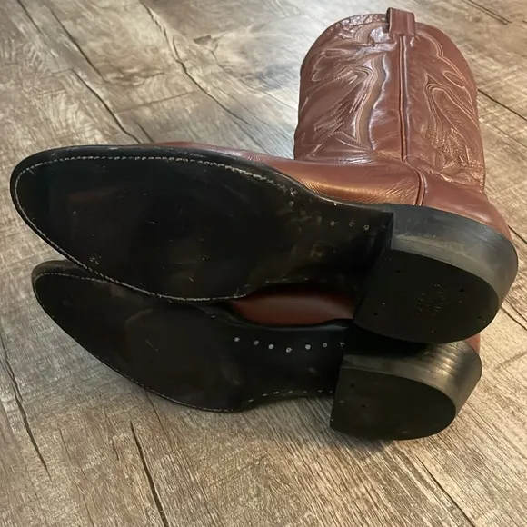 Sanders leather boots