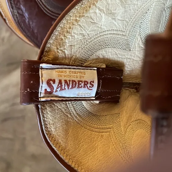 Sanders leather boots