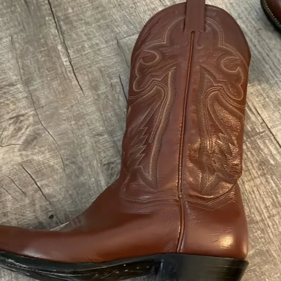 Sanders leather boots