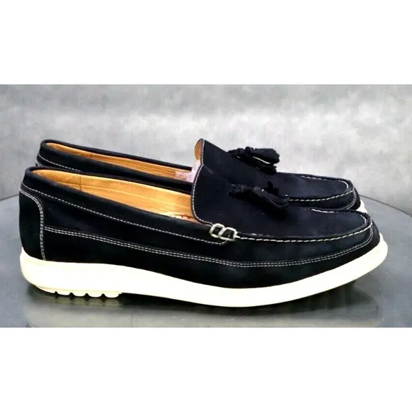 Sandro Moscoloni Vineyard Men's Tassel Loafers Casual Shoes Size 11 D Leather