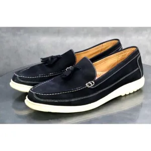 Sandro Moscoloni Vineyard Men's Tassel Loafers Casual Shoes Size 11 D Leather