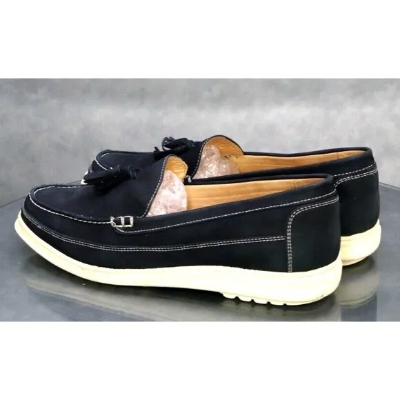 Sandro Moscoloni Vineyard Men's Tassel Loafers Casual Shoes Size 11 D Leather