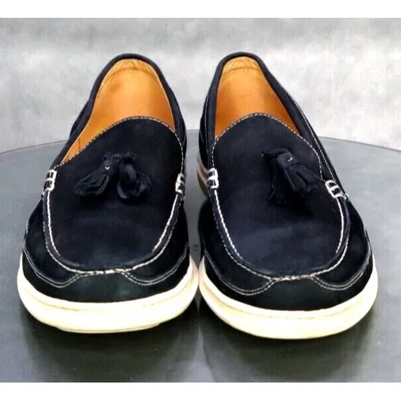 Sandro Moscoloni Vineyard Men's Tassel Loafers Casual Shoes Size 11 D Leather