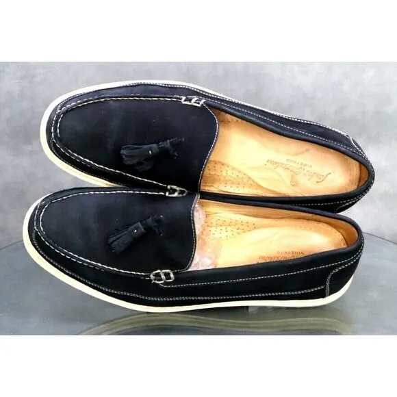 Sandro Moscoloni Vineyard Men's Tassel Loafers Casual Shoes Size 11 D Leather