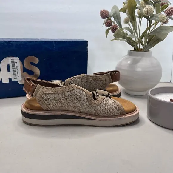 SAS Conga Heel Strap Sandals Adjustable Strap Women's 6.5 W NWB