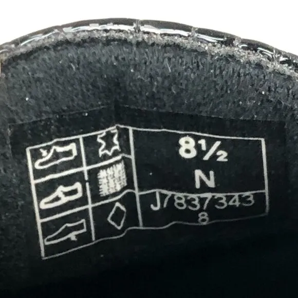 SAS NWOT Women's Size 8.5N Simplify Black Leather Croc Slip On Comfort Loafers