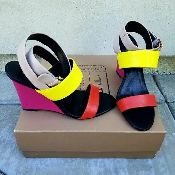 Sassy Wedge Sandals by Nicole Miller