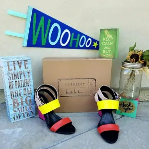 Sassy Wedge Sandals by Nicole Miller