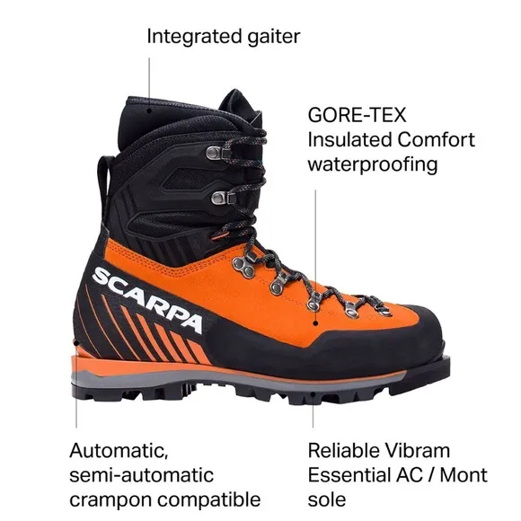 Scarpa Men's Mont Blanc Pro GTX Mountaineering Boots